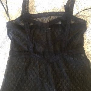 See-through maxi dress NWOT